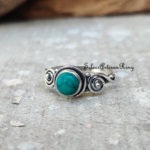 Turquoise Ring, 925 Sterling Silver Ring,Handmade Ring,Silver Jewelry, Beatiful Ring, Gemstone Ring, Woman Ring, Gift for her