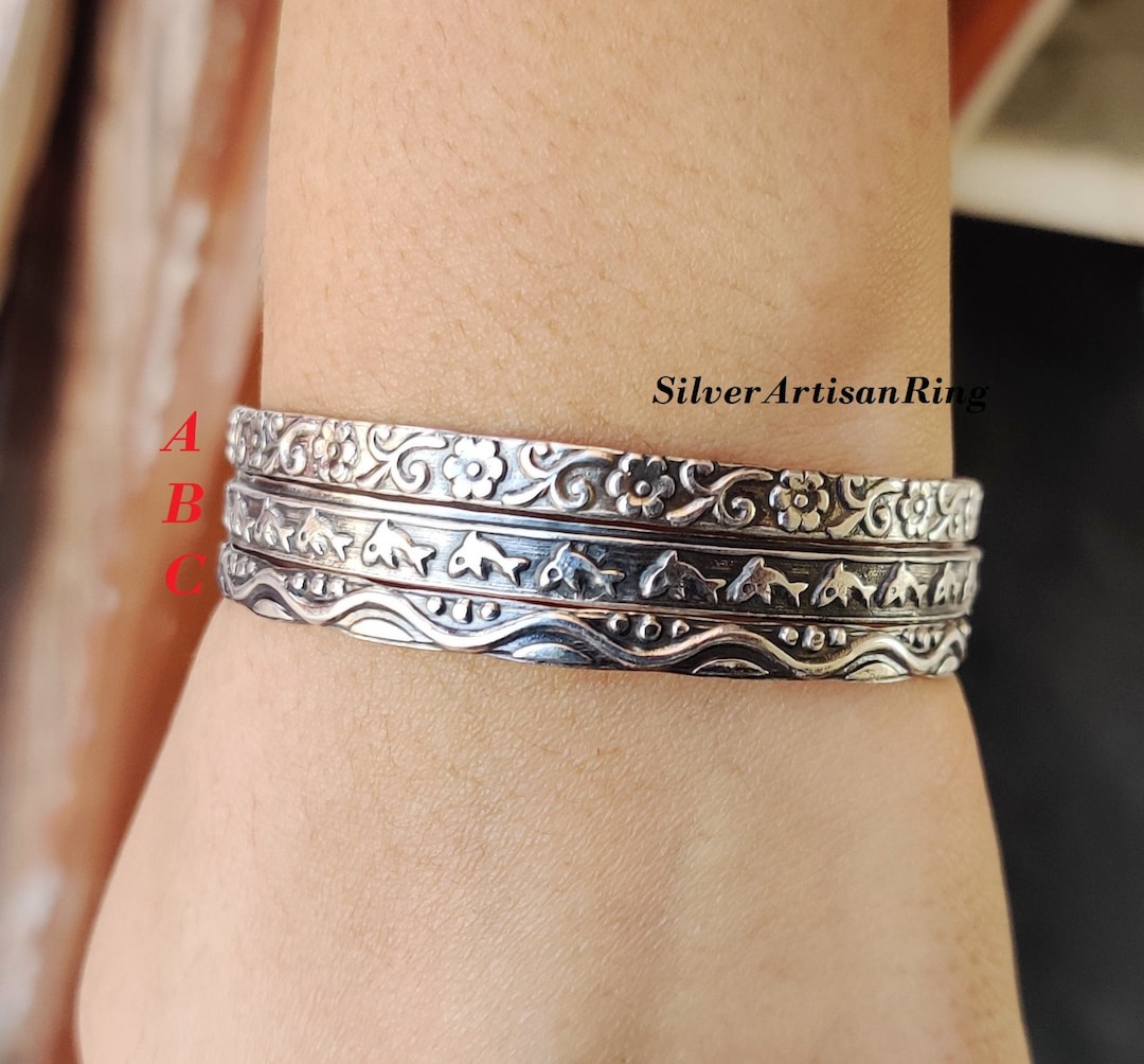Silver Bangles Three Amazing Designer Bangles 925 Sterling