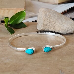 Turquoise Bangle - Etsy