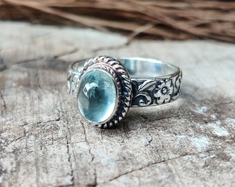 アクセサリー wizble Pinky Ring Aquamarine Silver925 wizble Pinky Ring Aquamarine Silver925
