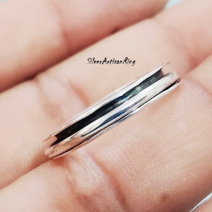 Spinner Ring, Anxiety Ring, Fidget Ring, Worry Ring, Thumb Ring, 925 Silver Ring, Promise Ring, Meditation Ring, Women Ring, Gift For Her