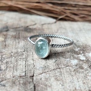 Aquamarine Ring, Beautiful Ring, 925 Silver, Gemstone Ring,Styling Ring Ring,Gemstone Ring, Band Ring,Promise Ring,Love & Friendship Ring.