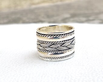 ⑩ライオネルRING Silver925 John Hardy JH Essential Crossover Ring Size 7 in Silver - RB98716X7