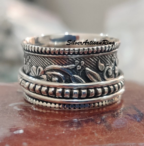 Etsy meditation ring deals
