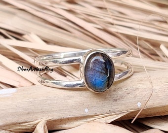 Labradorite Ring //Gemstone Ring// 925 Silver Ring//Handmade Ring//Garnet Ring//Band Ring//Moonstone Ring//Girls And Woman Ring//Gift Item..