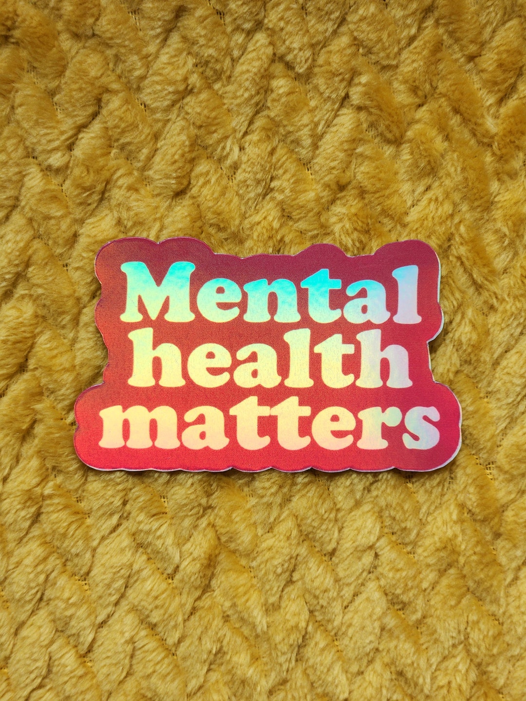 Mental Health Sticker Self Care Depression Anxiety Stigma Therapy ...