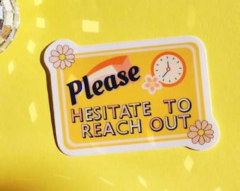 Corporate sticker snarky email cute planner journal hydroflask emailing meeting funny waterproof stickers  mental health awareness gift
