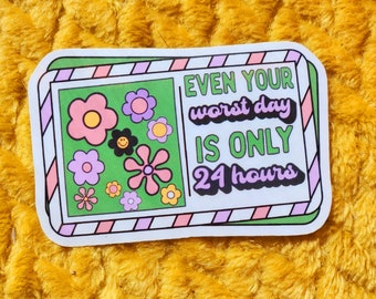 Mental health sticker neurodivergent brain neuro spicy cute planner journal hydroflask atickers autistic mental health awareness gift