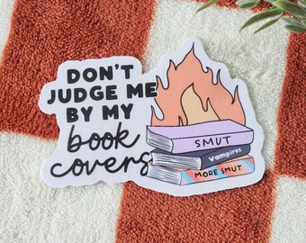 Smut sticker dirty reading glossy waterproof hydroflask journal planner Mashup meme