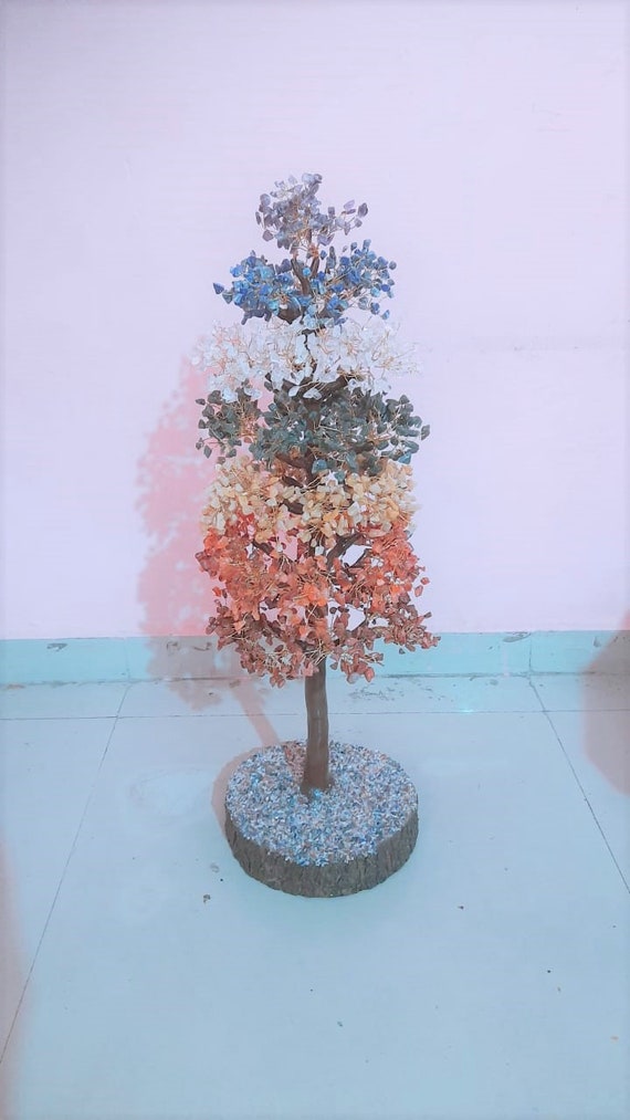 Buy 7 Chakra Crystal Tree / Sevan Chakra Crystal Tree / Sevan