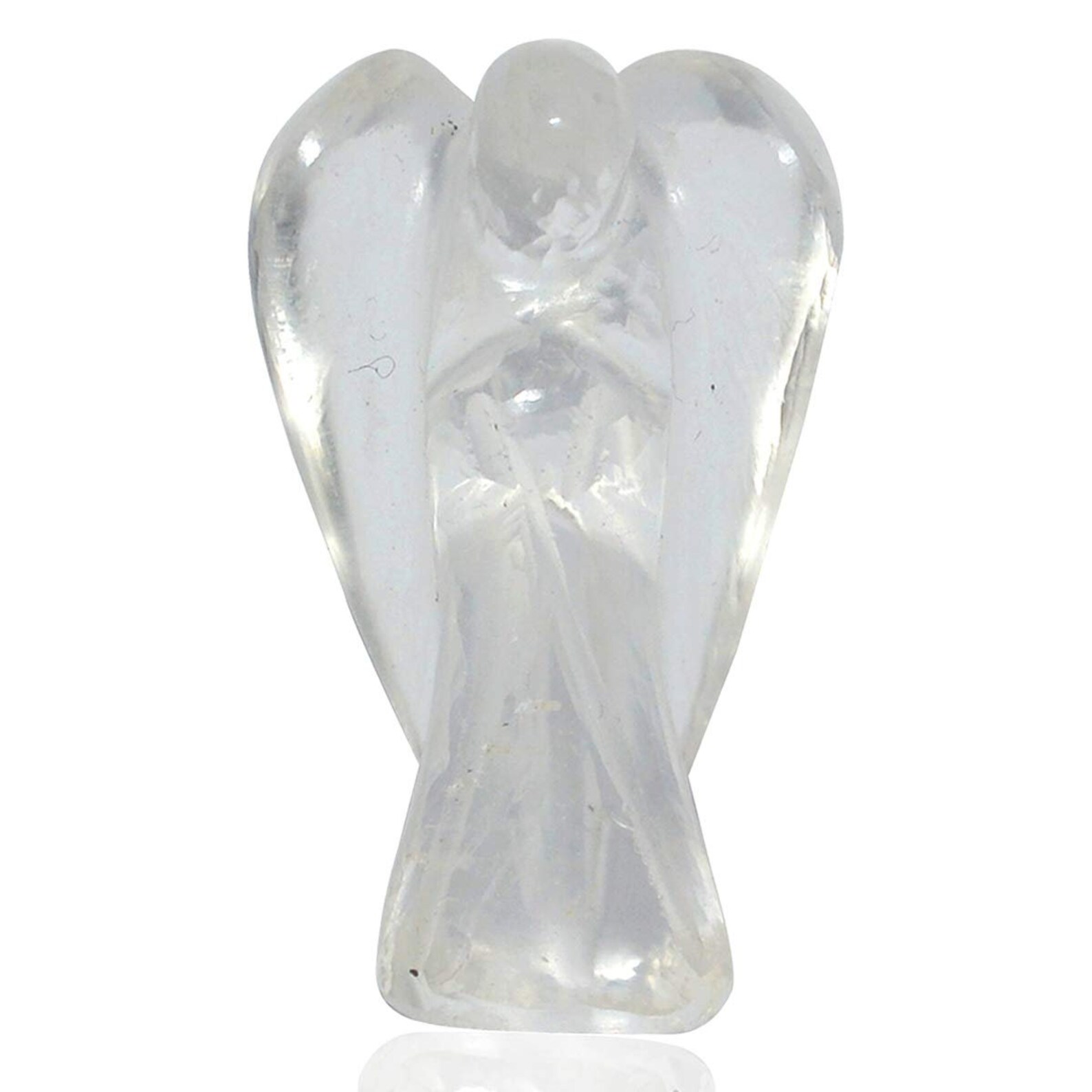 Crystal Quartz Angel Angel Crystal Figurines Handmade Etsy UK