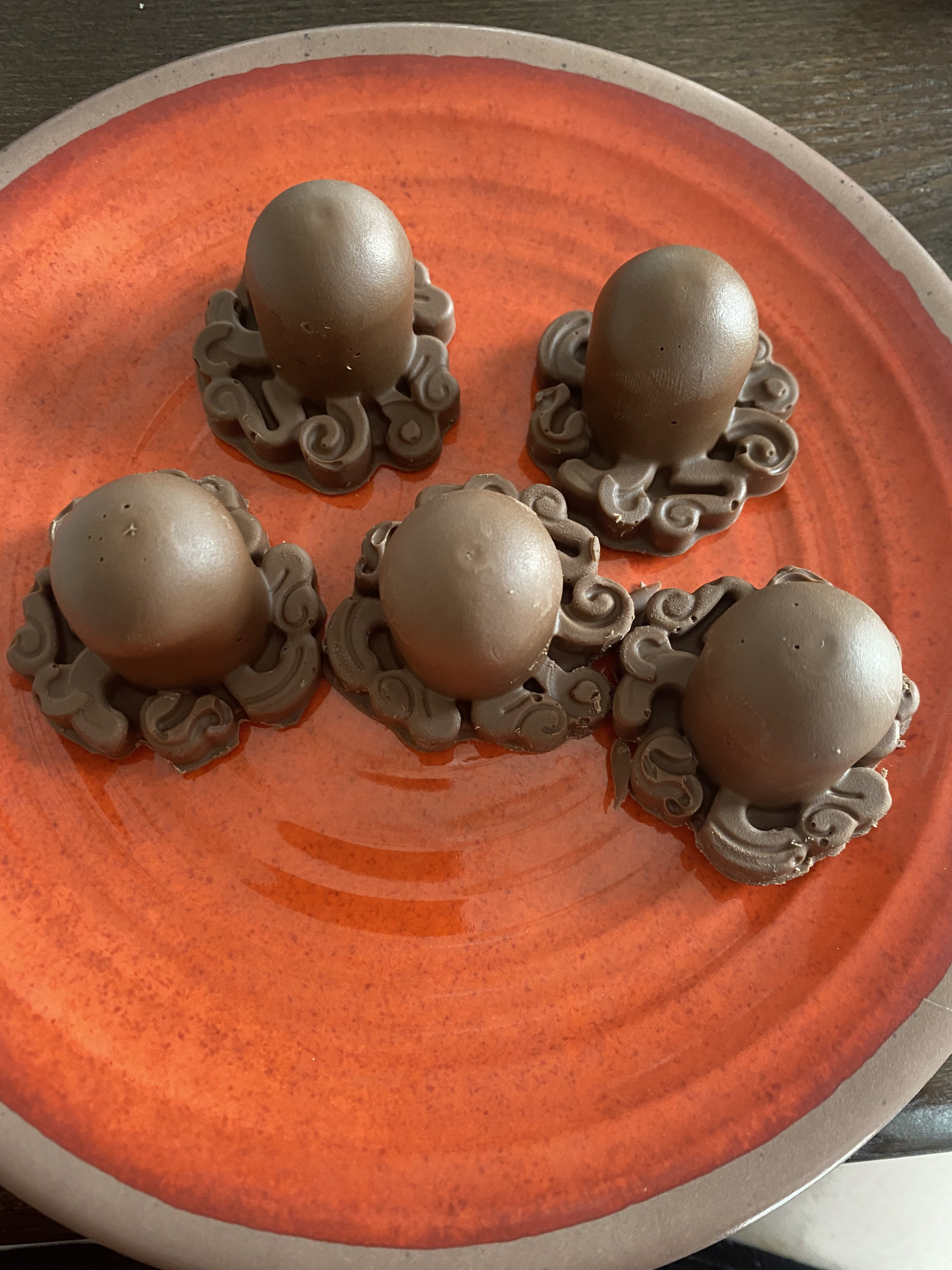 Chocolate Octopuses Etsy