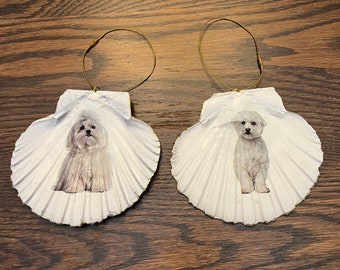 Maltese Gifts, Maltese  Ornament, Christmas Ornament, Dog Mom Dad Dog Lover Gift, Memorial Remembrance Gift,  Pet Ornament