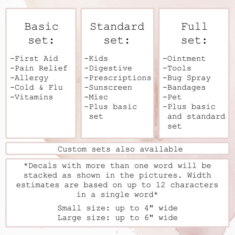 Medicine Labels Medicine Labels Medicine Etsy