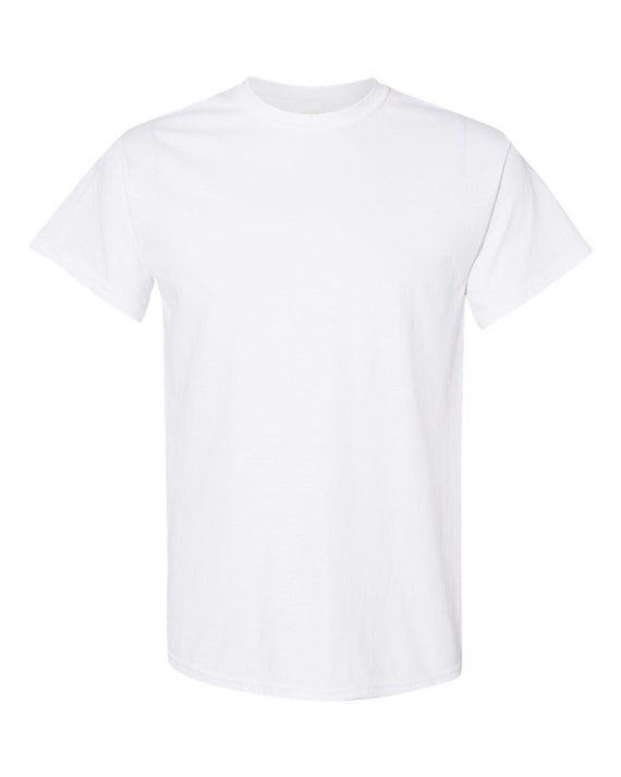 Shirt White Shirt Plain Shirt T-shirt T Shirt White T-shirt White Tee Tee  Shirt Blank Shirt Crew Neck 