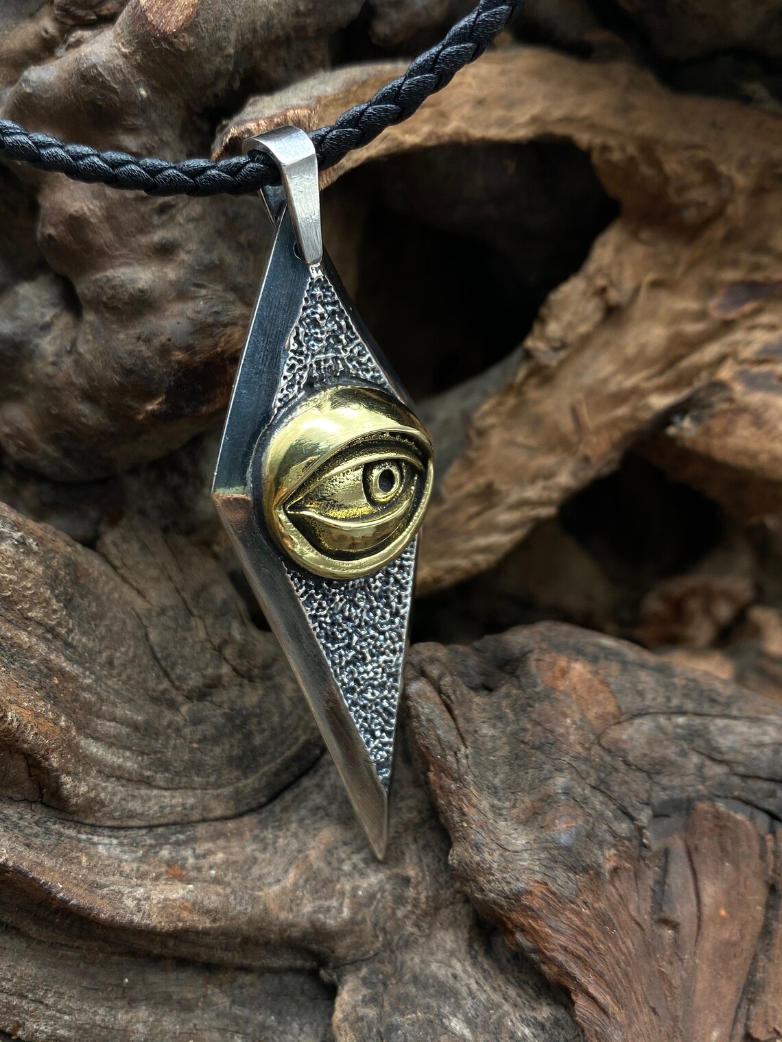 Eye of Providence Pendant 925 Sterling Silver Gift For Him Etsy
