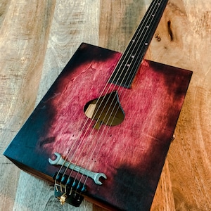 PREORDER - Ace - Six Strings Wine Box Fretless Guitar
