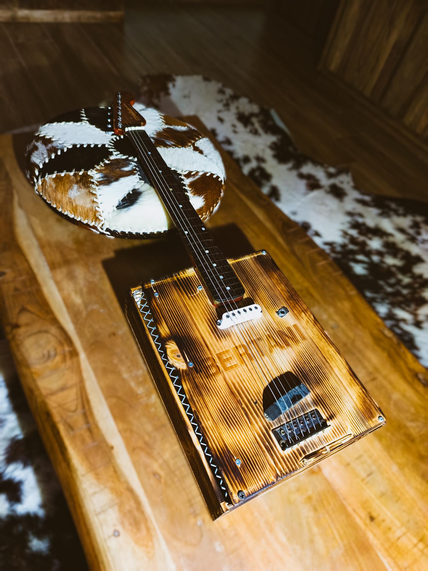 Cbg cigar box guitar - Etsy 日本