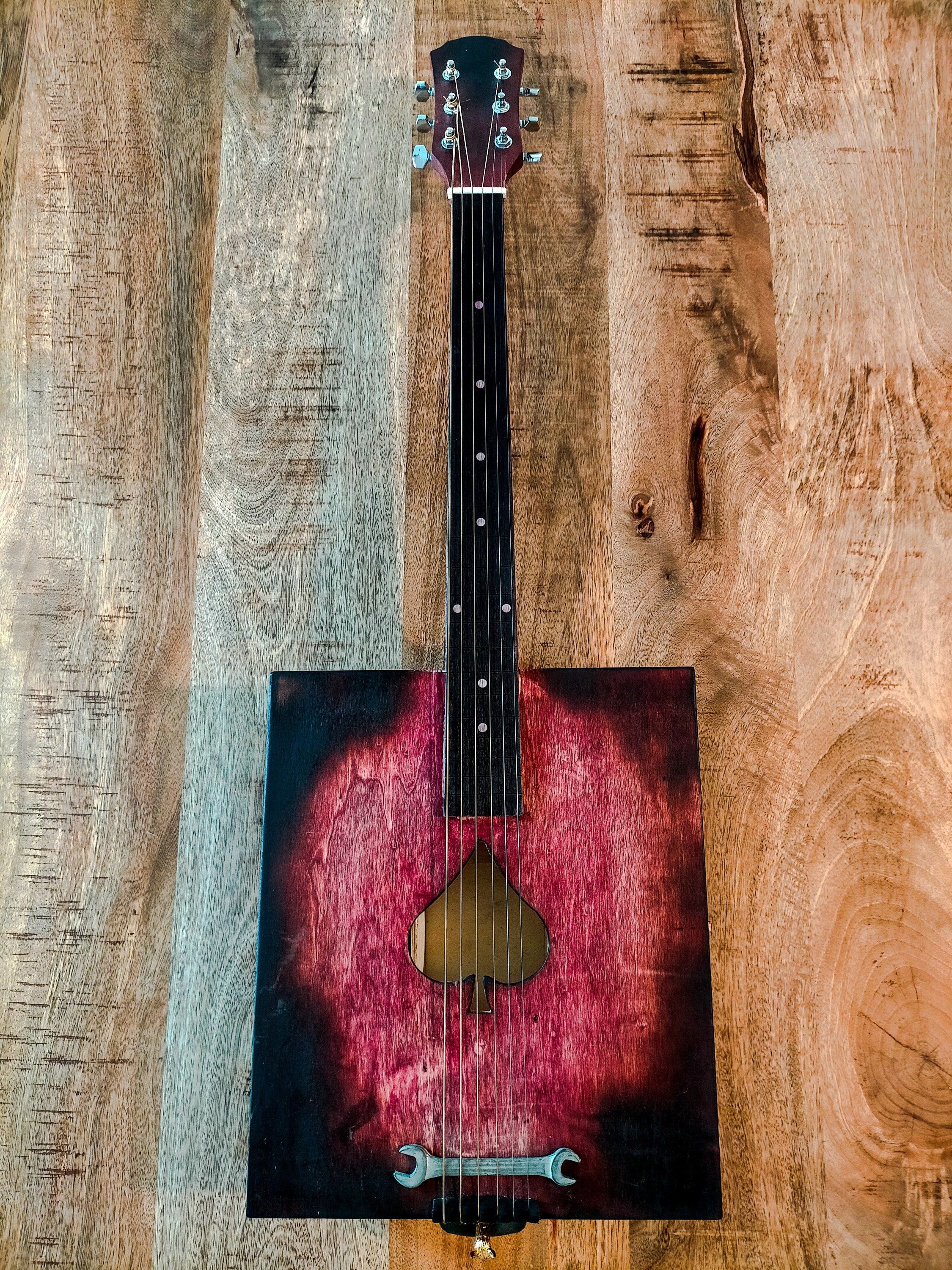 人気便利グッズ PREORDER - Ace - Six Strings Wine Box Fretless Guitar - Etsy ホビー・楽器・アート