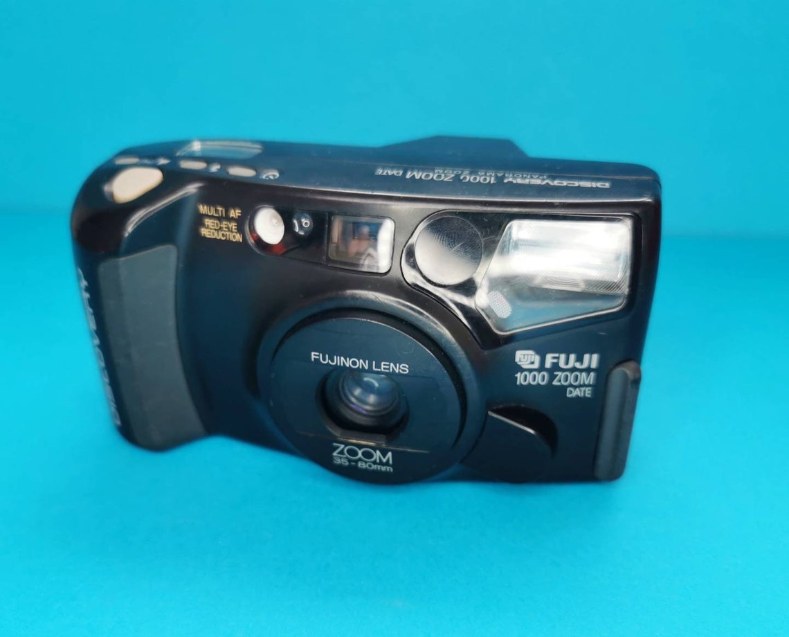 1992 Fuji Discovery 1000 Zoom Date Panorama Point & Shoot 35mm Etsy
