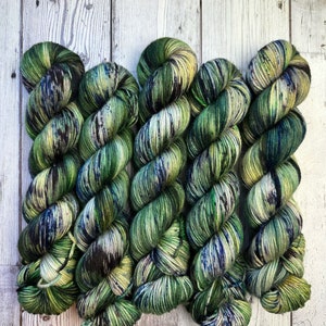 If I&#39;m Sitting, I&#39;m Knitting | Hand Dyed Yarn | 100% S.W. Merino | DK weight | Superwash merino wool | small business