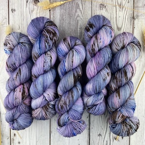 Luisa | Hand Dyed Yarn | 85/15 | 4 ply | Merino Wool | Amigurumi | blue yarn