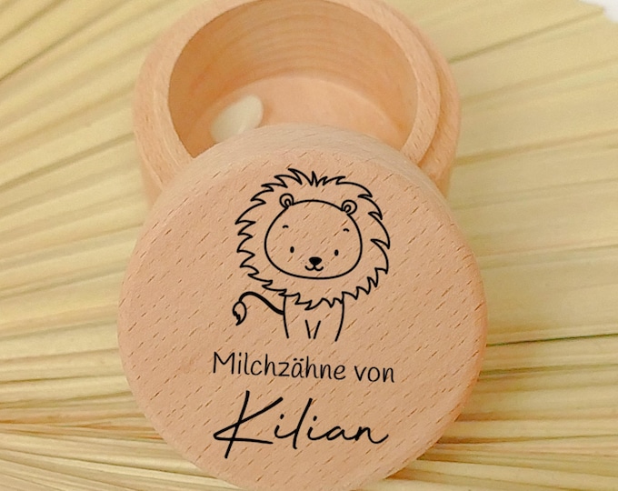Personalized milk tooth box, tooth box, tooth fairy