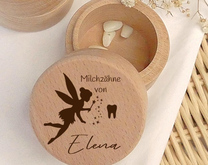 Personalized milk tooth box, tooth box, tooth fairy