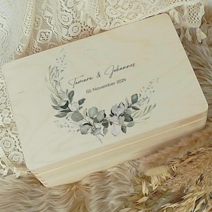 Caja de recuerdos, regalo de boda, boda, personalizada
