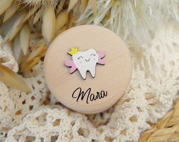 Personalized milk tooth box, tooth box