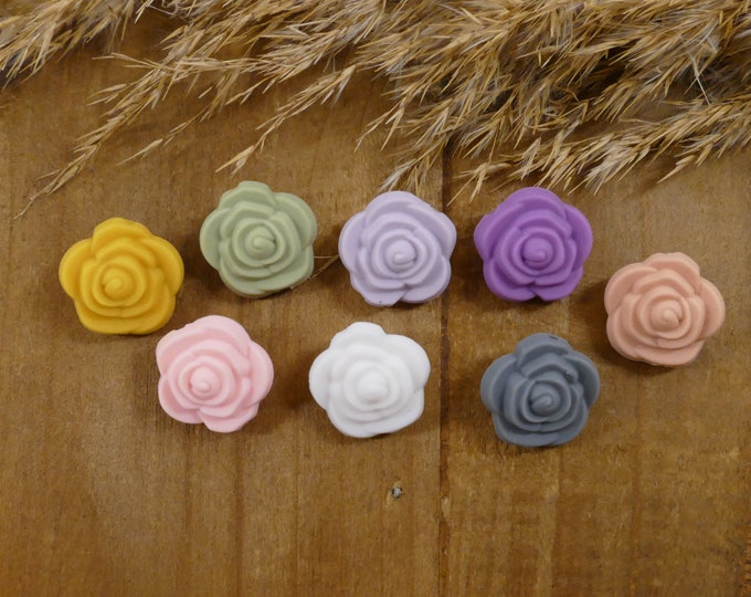 Silikonrosen, Silikonblume, Silikonblüte, Silikonanhänger