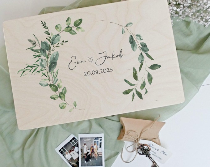 Memory box, wedding gift, keepsake box, personalized, wedding, memories