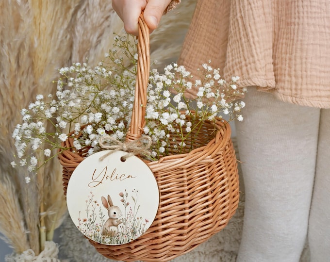 Personalized Easter basket, Easter basket, Easter nest, Easter, Easter basket ornament, Easter gift