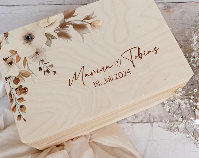 Memory box, wedding gift, keepsake box, personalized, wedding, memories
