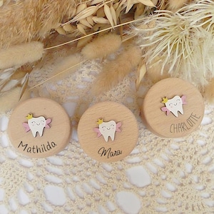 Caixa de dente de leite personalizada, caixa de dente