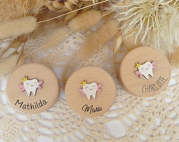 Personalized milk tooth box, tooth box