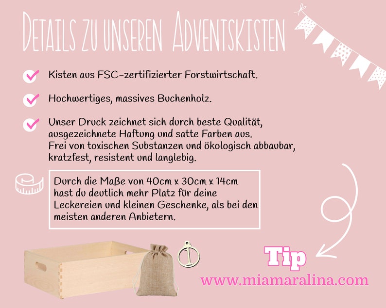 Advent Calendar, Children, to Fill Yourself, Christmas, Gift, Advent