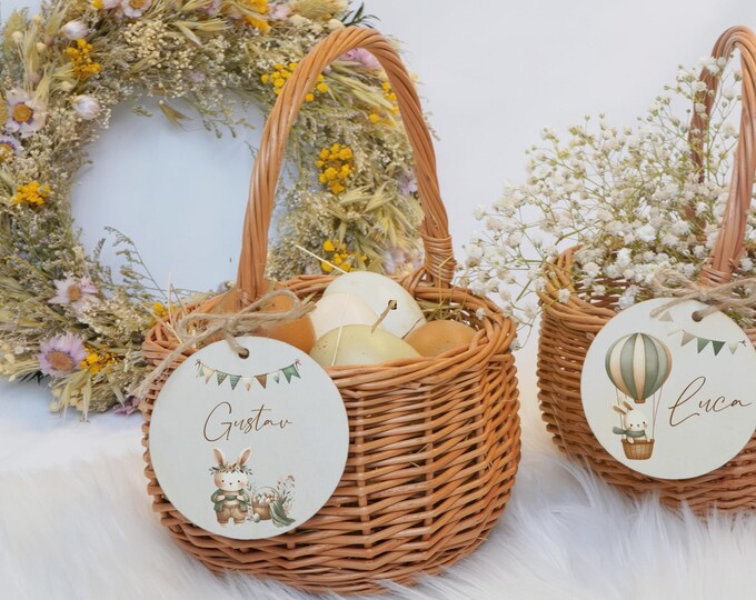 Personalized Easter basket, Easter basket, Easter nest, Easter, Easter basket ornament, Easter gift