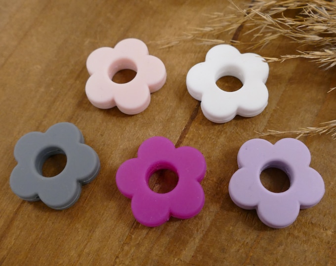 Silikonblume, Silikonanhänger, Blume, Blüte