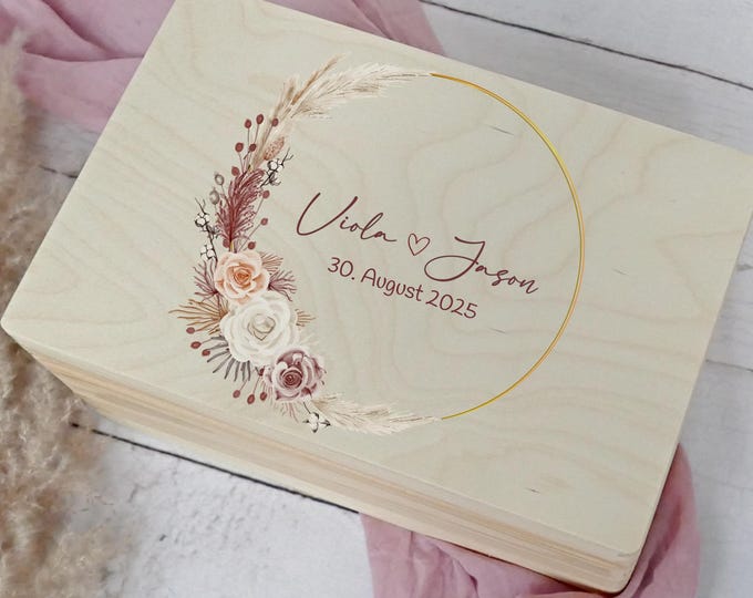 Memory box, wedding gift, keepsake box, personalized, wedding, memories