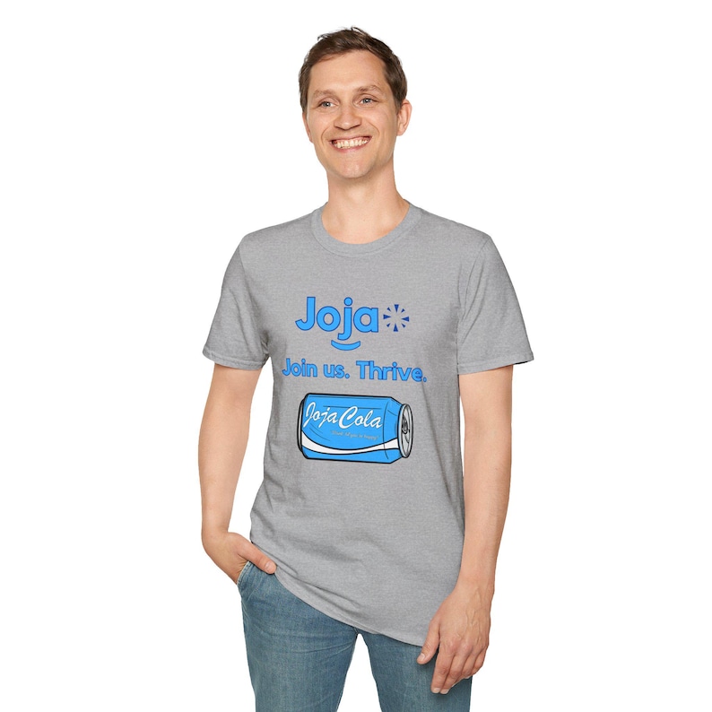 Stardew Valley Joja Cola Tshirt, Joja Mart Video Game Graphic Tee, Retro Indie Gaming T Shirt, Nerdy Gaming Tshirt Gift image 1