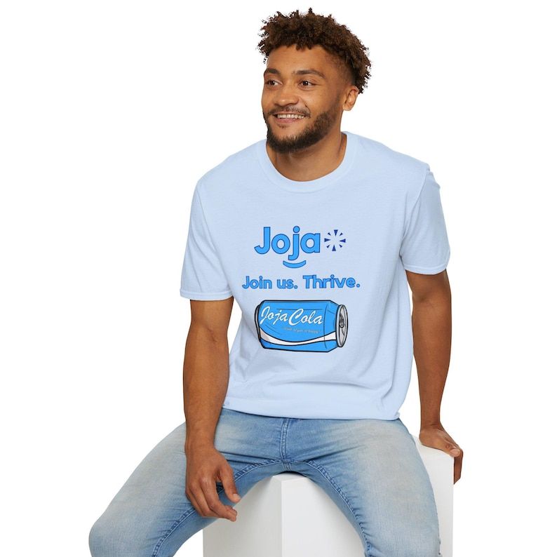 Stardew Valley Joja Cola Tshirt, Joja Mart Video Game Graphic Tee, Retro Indie Gaming T Shirt, Nerdy Gaming Tshirt Gift image 3