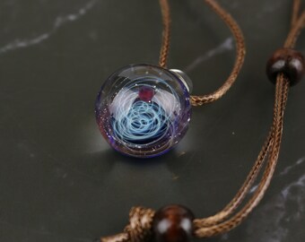 1170S1IN Galaxy Pendant Universe Jewelry Details about   Sun Necklace