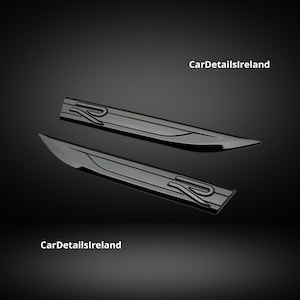 R LINE side fender emblem sticker trim for VW golf