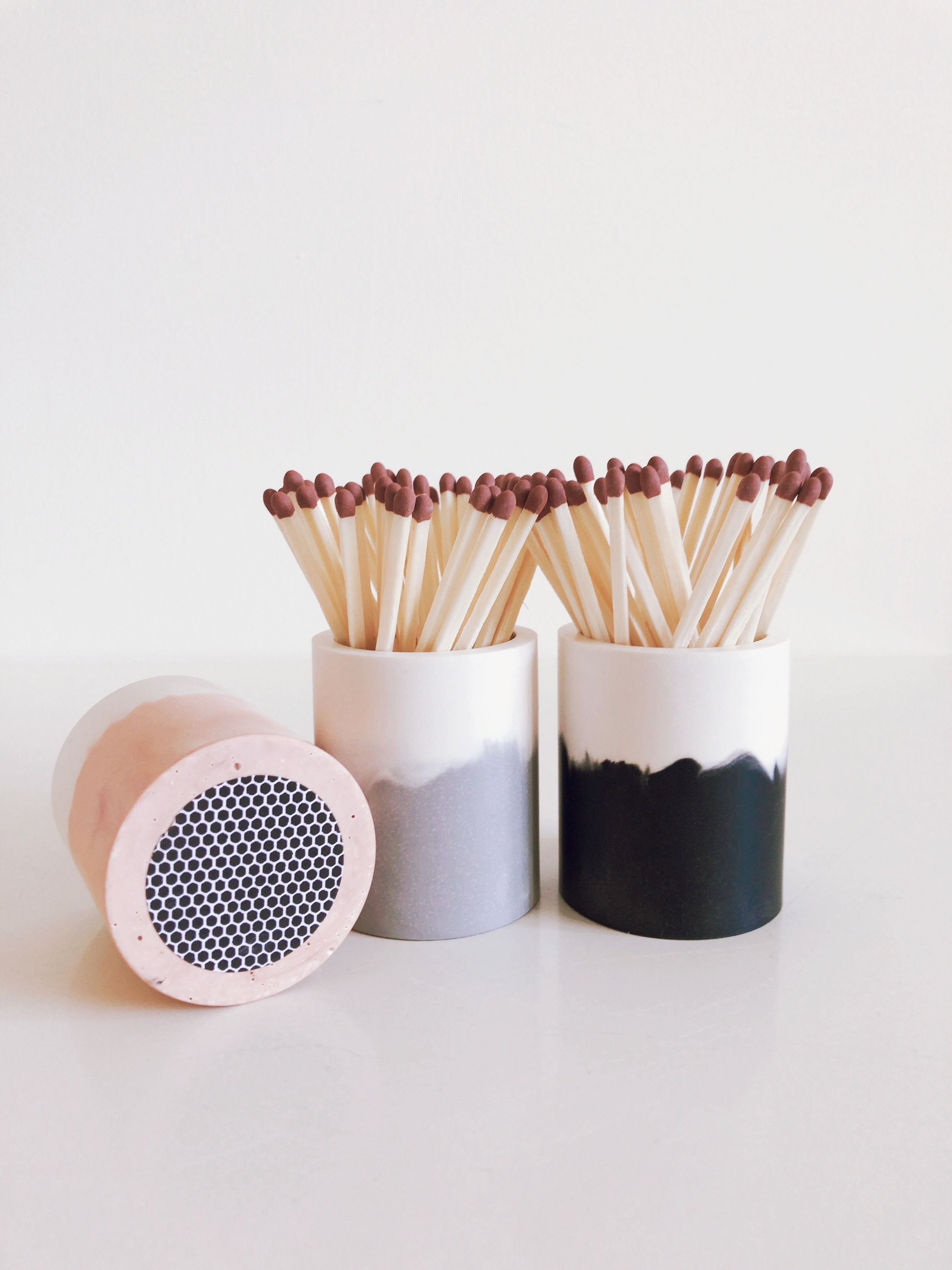 Matchstick Holder With Strike Patch Safety Matches Long Etsy UK