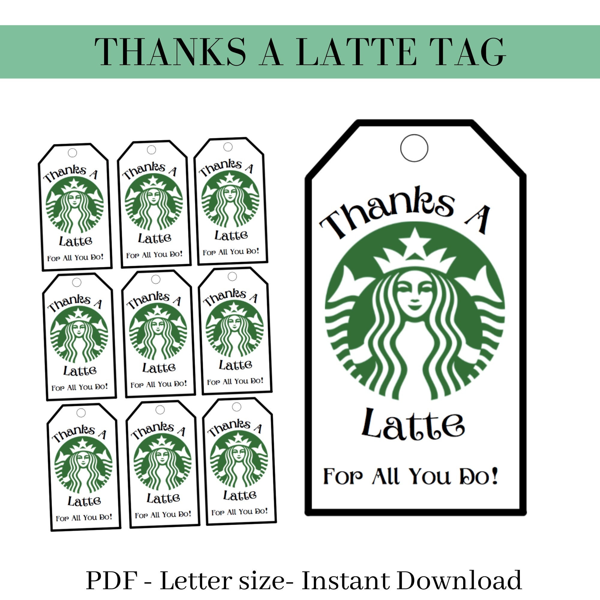 thanks-a-latte-tag-thank-you-tag-teacher-appreciation-tag-coffee-gift-tag-starbucks-gift-tag-coffee-thank-you-tag-appreciation-tag-etsy for Starbucks Free Printable Thanks A Latte Printable Thanks A Latte Tag, Thank You Tag, Teacher Appreciation Tag, Coffee Gift Tag, Starbucks Gift Tag, Coffee Thank You Tag, Appreciation Tag, - Etsy for Starbucks Free Printable Thanks A Latte Printable