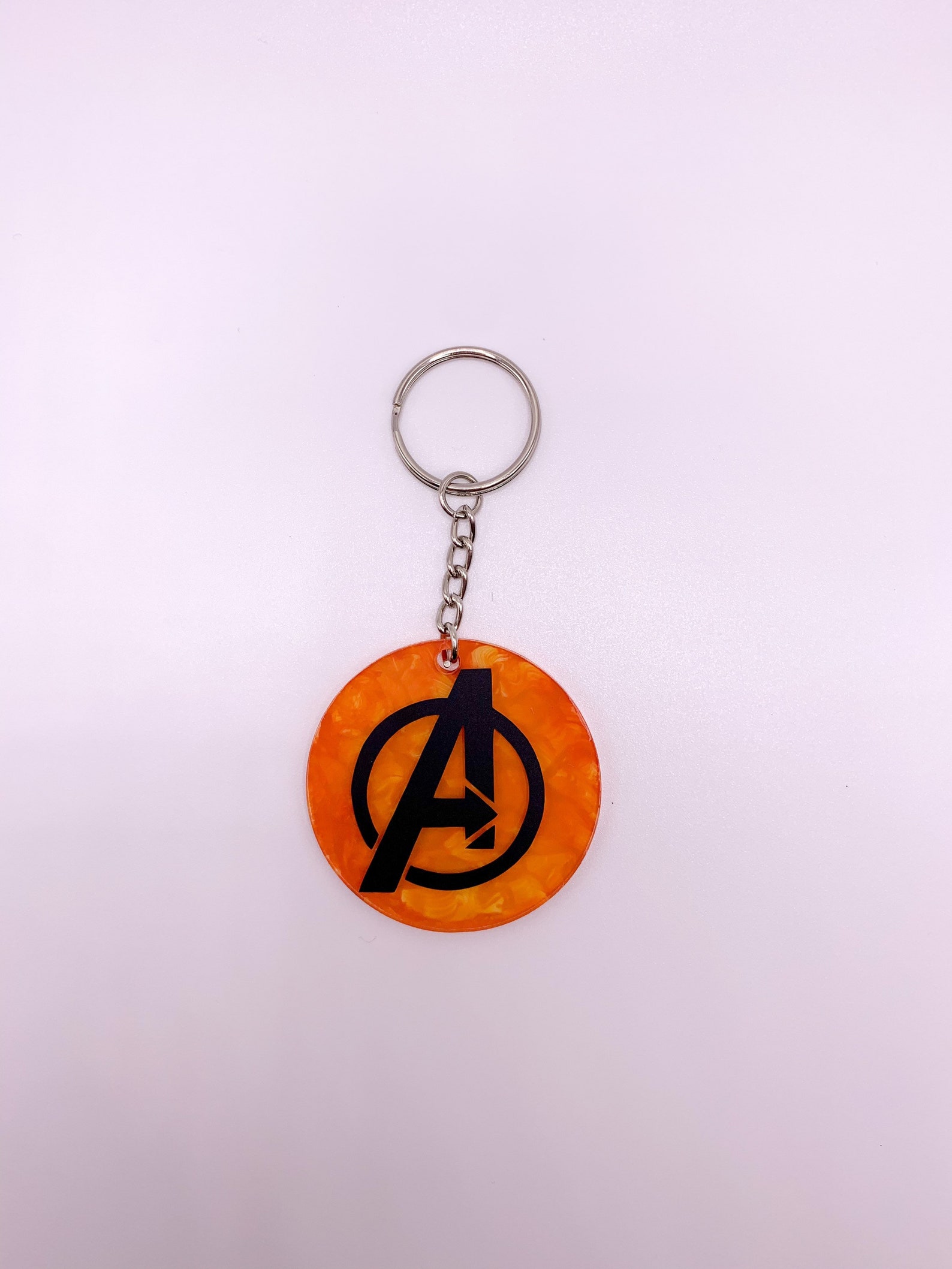 Marvel Acrylic Keychains Avengers Keychain superhero Etsy