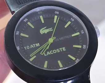 LACOSTE Wristwatch Working Condition New Battery Watch