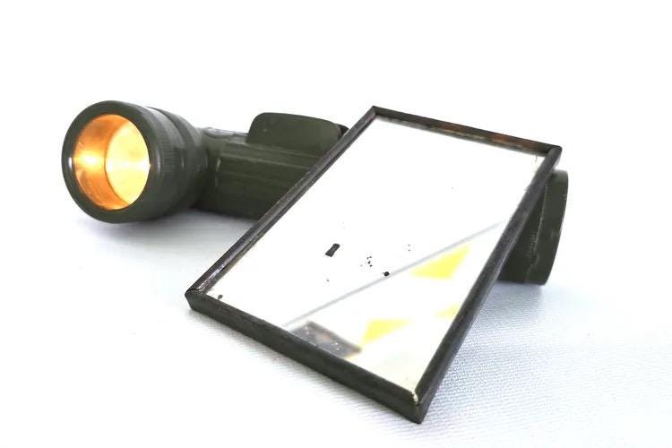 Vintage military flashlight - Etsy 日本