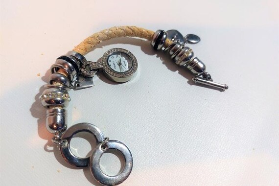 Pandora Silver Bracelet Round Dial Watch Sterling Silver Round Face Reflections Watch Starter  main image 3